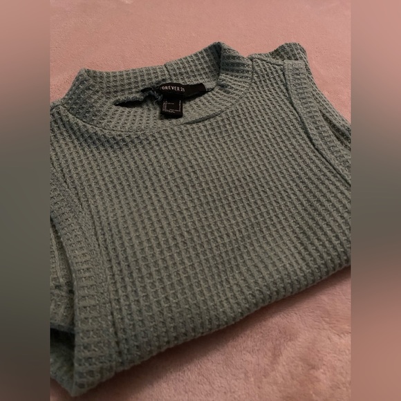 Forever 21 Sea-foam Green, Racerback Tank Bodysuit - Size S - *Never Worn* - Picture 2 of 5